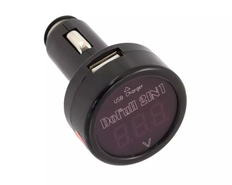 Auto voltmeeter - USB laadija