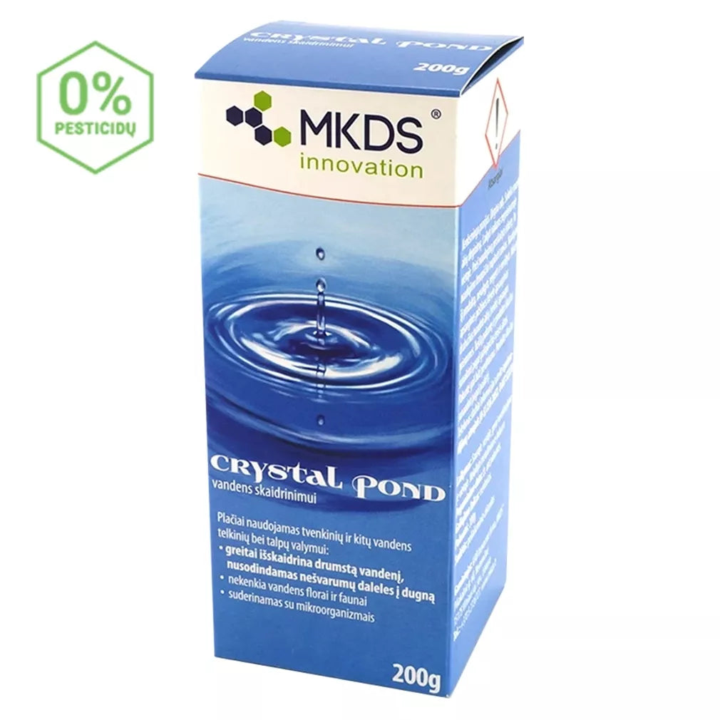 Crystal Pond kiireks vee selgendamiseks, 200 g
