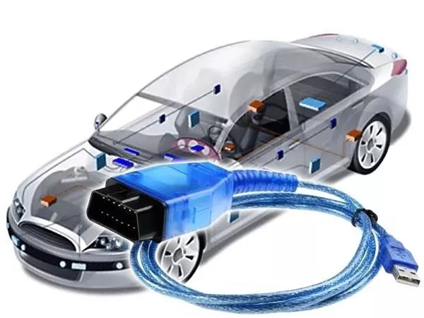 DIAGNOSTILINE KAABEL OBD2 VAG USB OBD II-4 VAG-COM