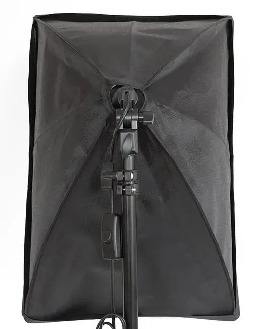 Nešiojama fotografijos studija su softbox apšvietimo rinkiniu, trijų dalių kompaktiška fotografavimo įranga.