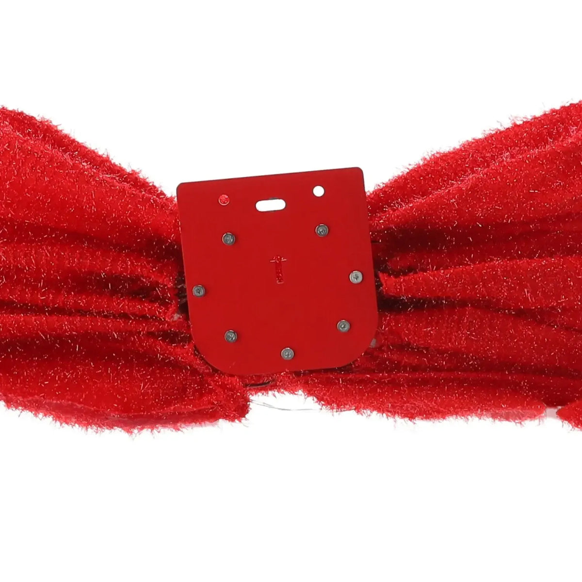 3D LED-jõulukaunistus – punane lips, 76 cm, 112 LED-tulukest