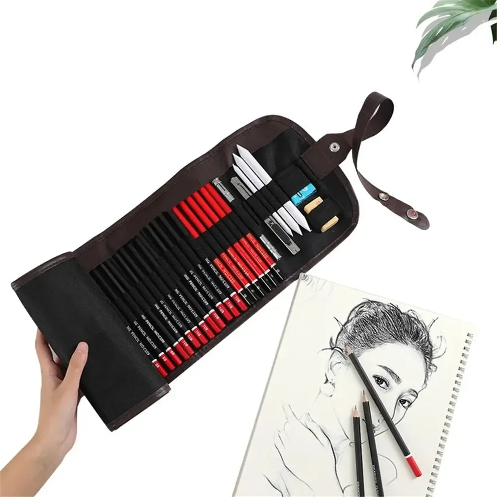 Loovkomplekt, grafiitpliiatsid