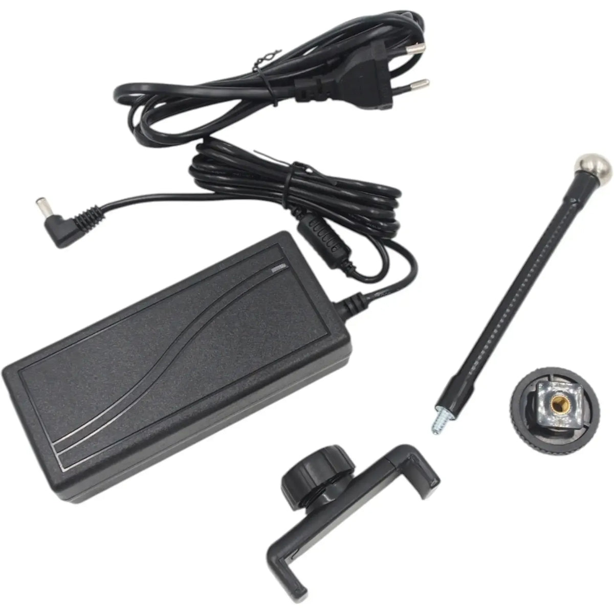 Dvigubos LED panelinės lempos HD-45X su trikoju studijiniam apšvietimui, šviesos reguliavimas ir stabilus pagrindas.