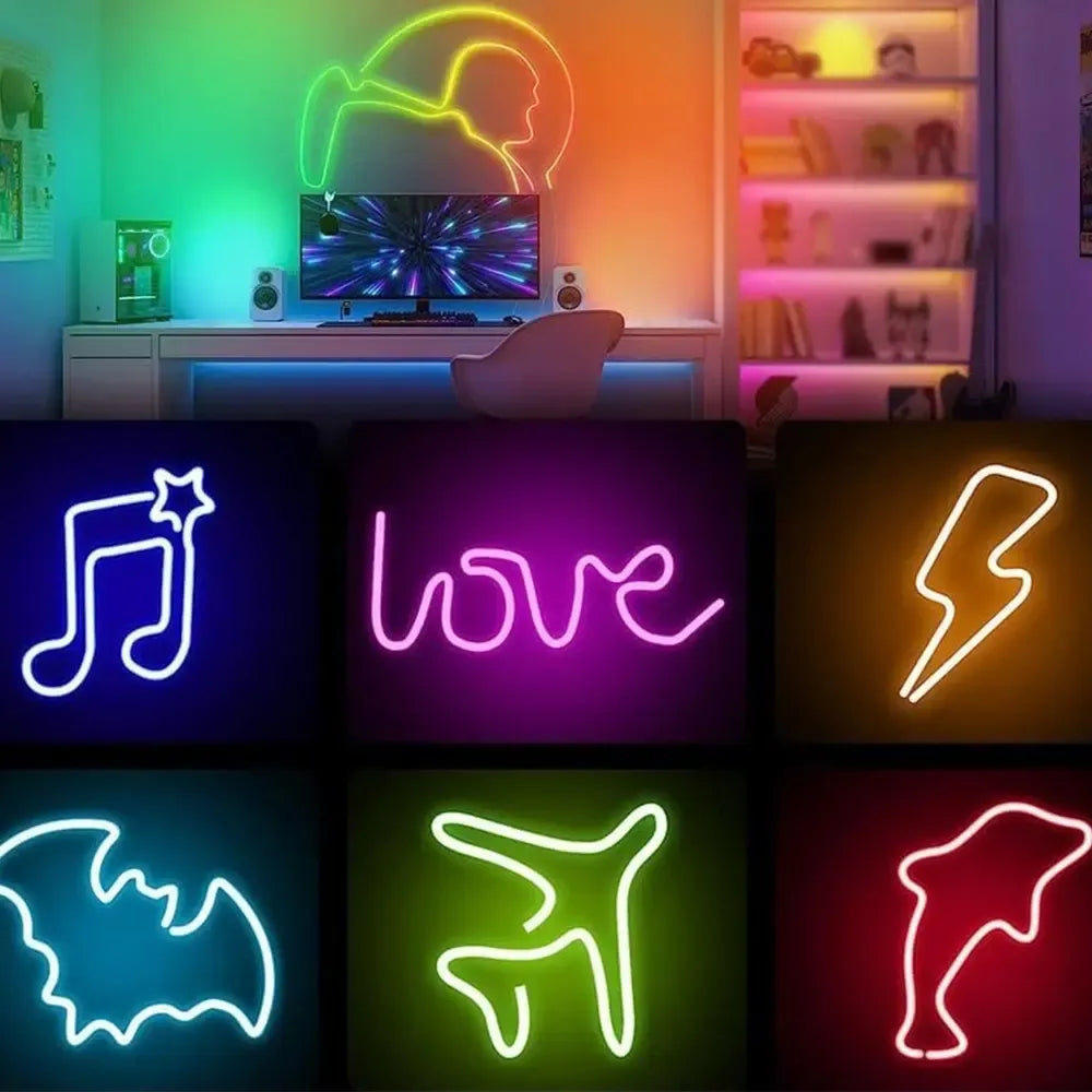 Lanksči LED RGB juosta TR296B su išmaniuoju valdymu, šviečia ryškiomis spalvomis, tinkama apšvietimui ir dekoracijoms.