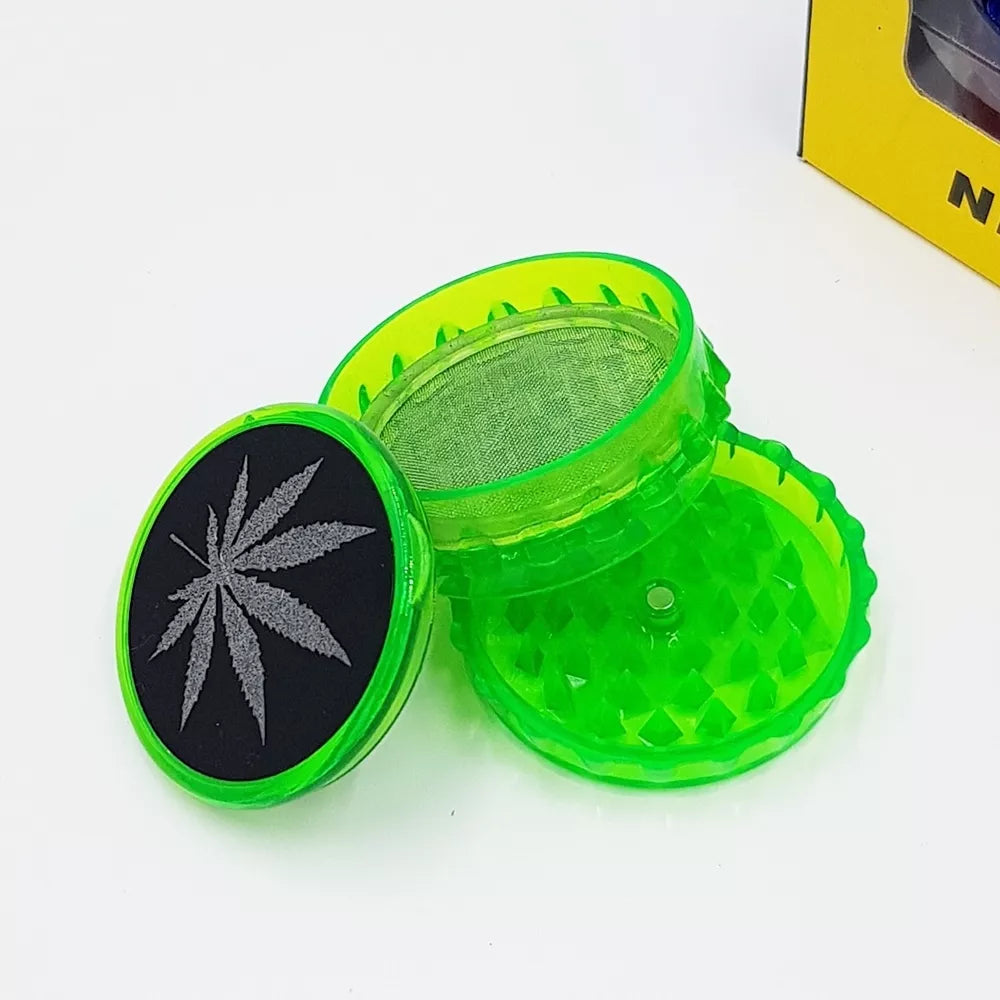 Plastikust tubaka purustaja "Grinder"