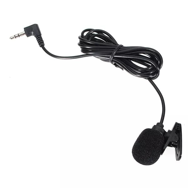 Kinnitusega mikrofon, ühendus 3.5mm 100CM