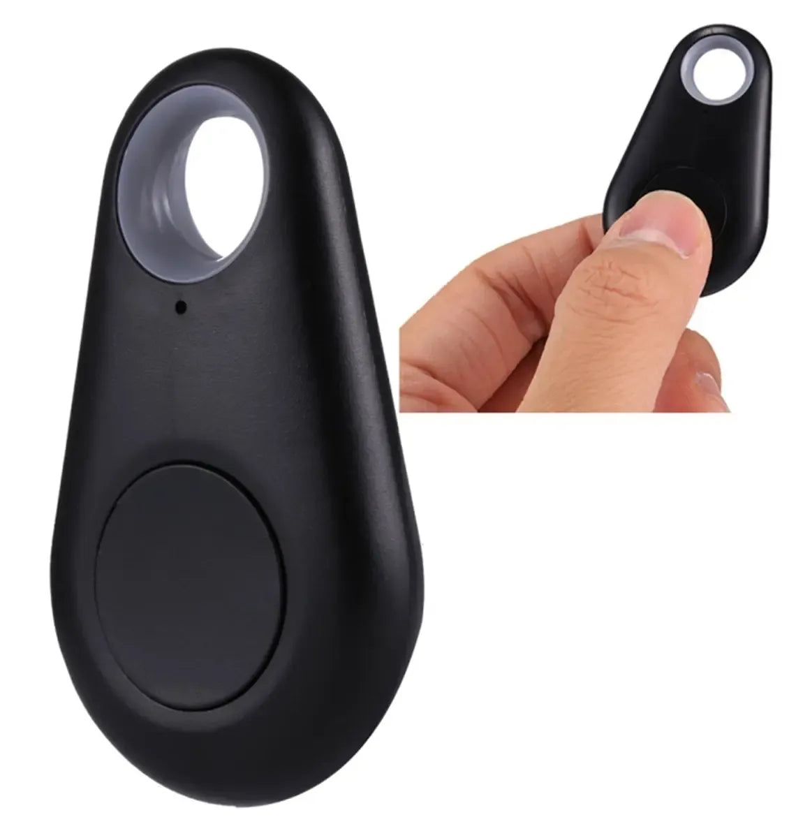 Išmanusis Bluetooth raktų ieškiklis iTAG, kompaktiškas ir lengvai pritvirtinamas prie raktų ar kt. daiktų, padeda juos rasti.