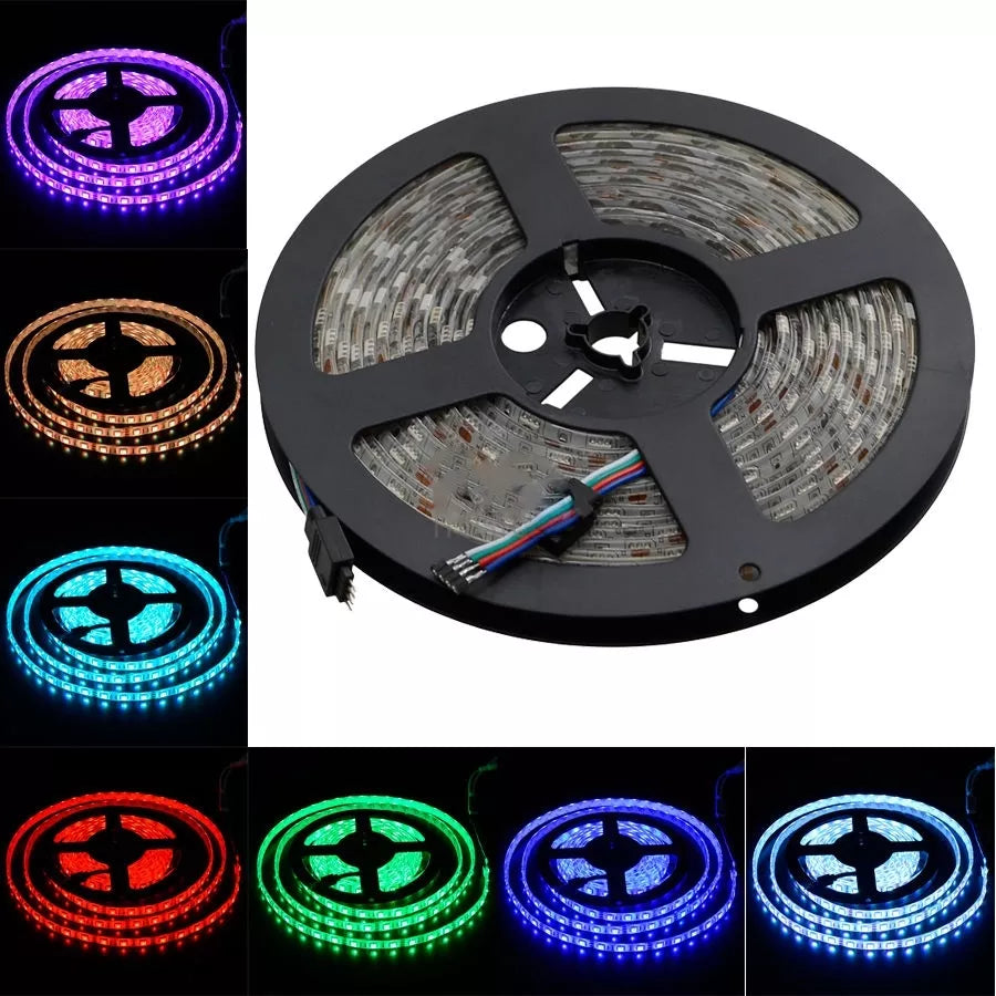 RGB LED riba 5M 16 värvi