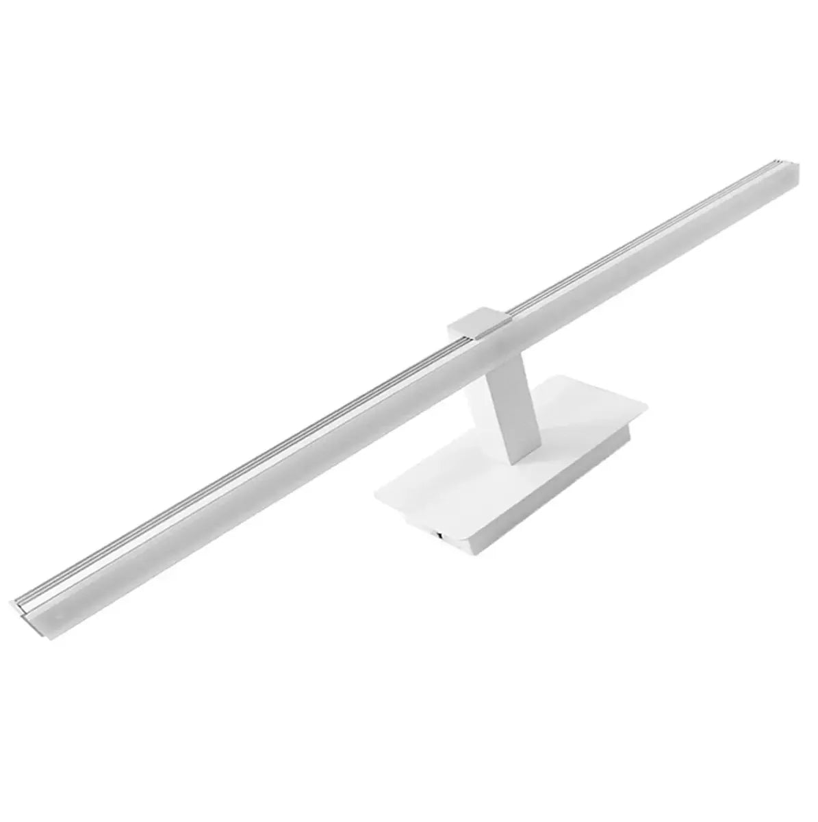 Baltas LED sieninis šviestuvas virš veidrodžio, 60 cm, modernus apšvietimo sprendimas vonios ar miegamojo erdvei