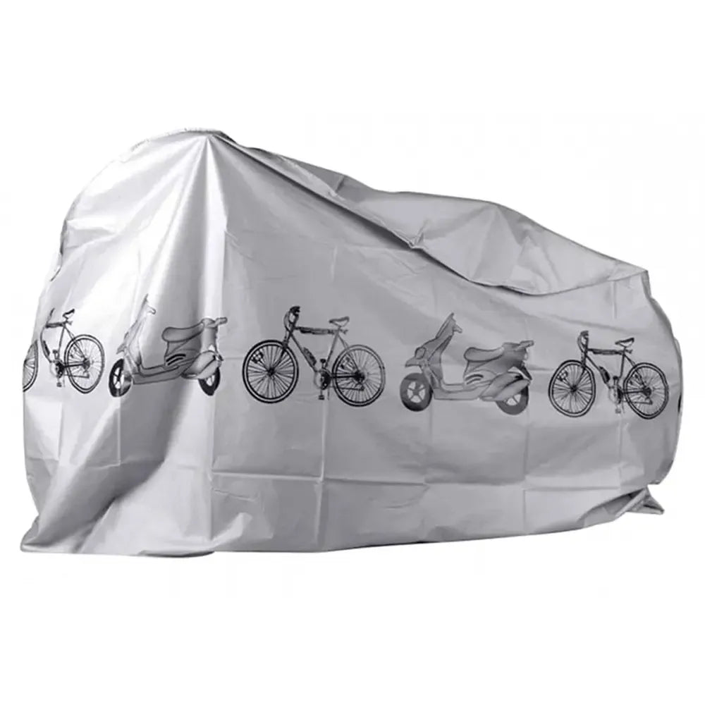 Dviračio arba motociklo tentas TR143, patikima apsauga, atsparus oro sąlygoms, tvirtas ir lengvai montuojamas.