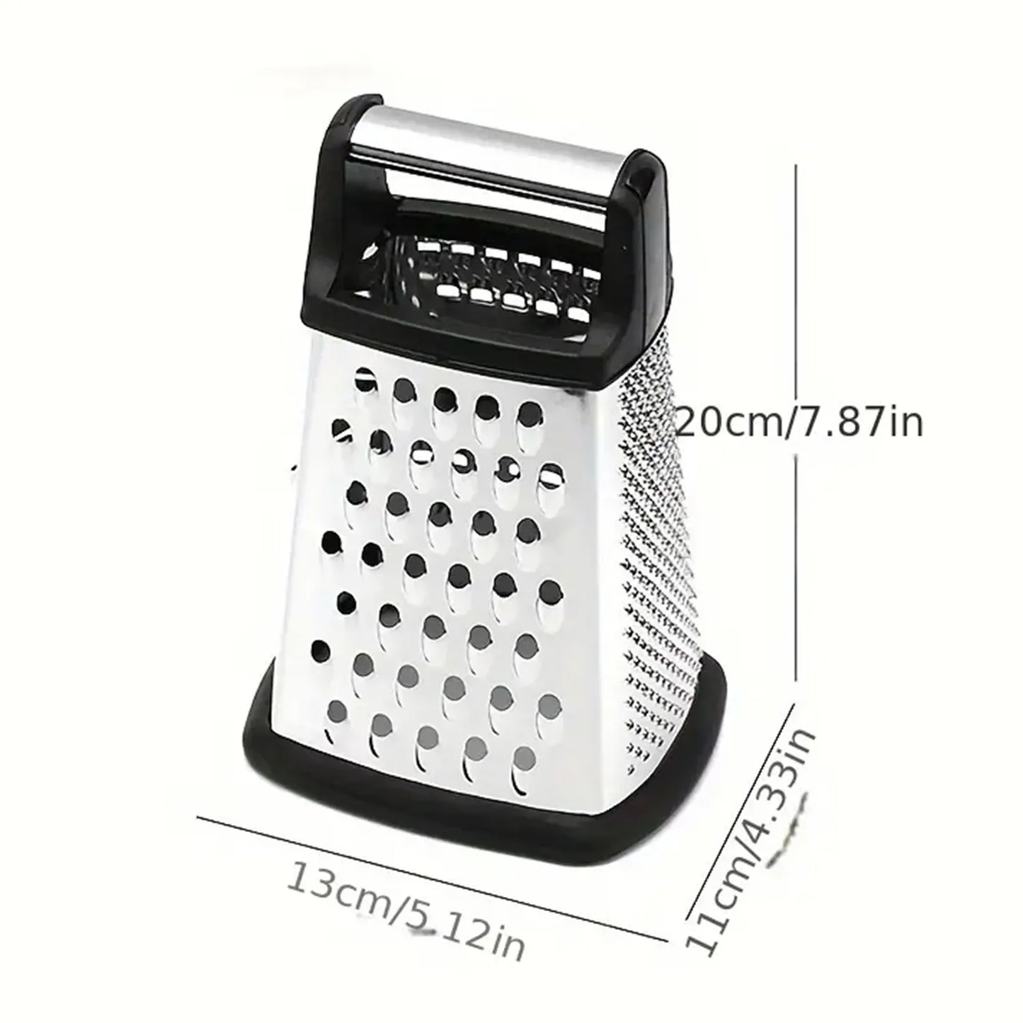 Virtuvinė tarka 20 CM. (4 pusių, nerūdijančio plieno)