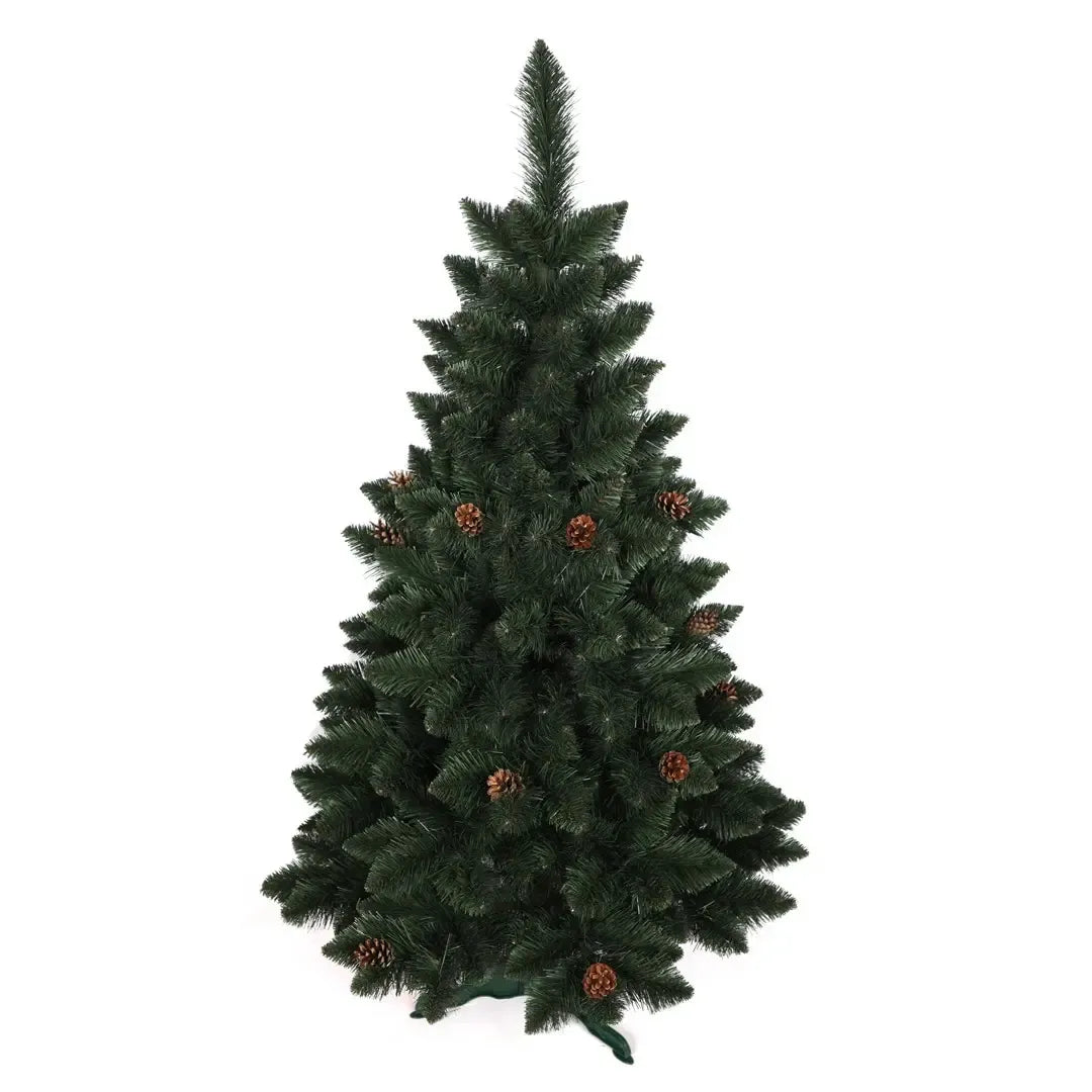 120 cm kunstjõulupuu „De Luxe” käbidega