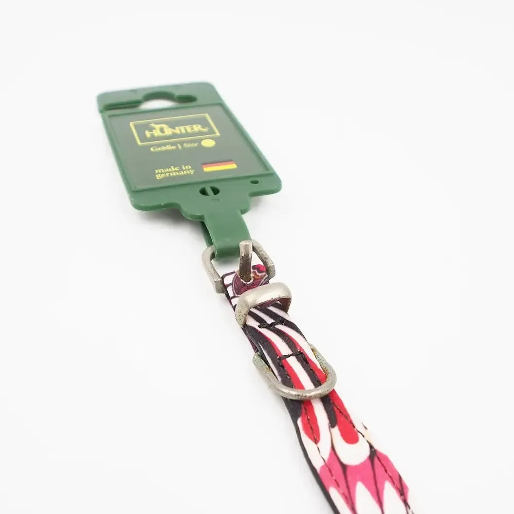 Odinis šunų antkaklis Hunter, 17-21 cm, su broko detalėmis, tinka mažiems ir vidutinio dydžio šunims.