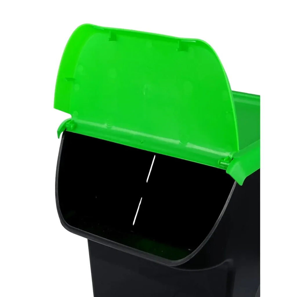 Trijų daržovių laikymo kibirėlių rinkinys, plastikinių dėžučių komplektas, patogus ir praktiškas virtuvės saugojimui.