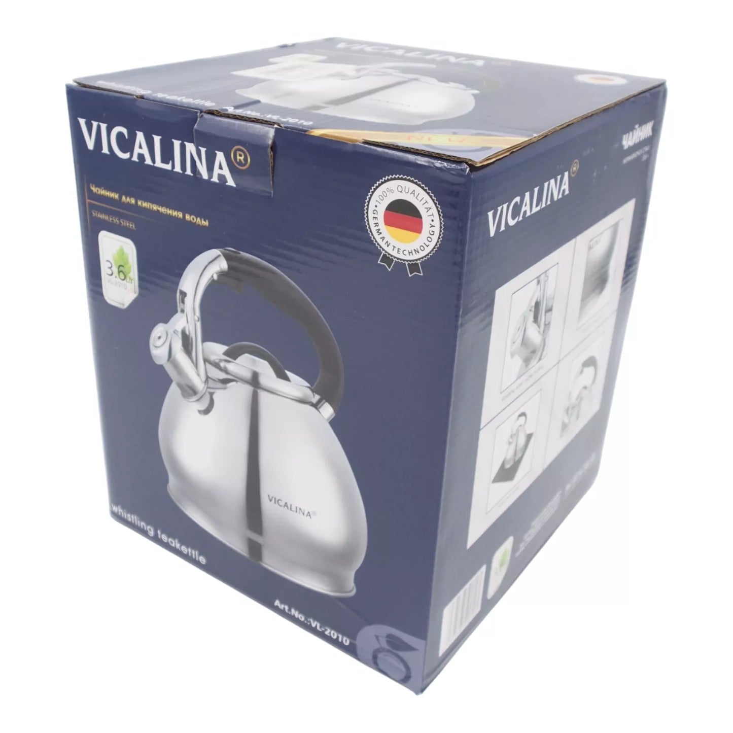 3,6 l nerūdijančio plieno virdulys