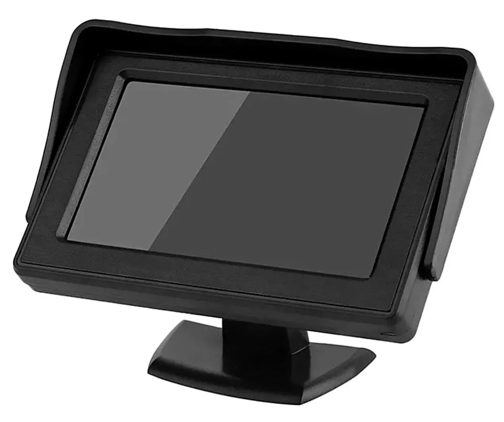 43 colių LCD ekranas automobilių parkavimo sistemai, aiški vaizdo rodymo ir naudotojo sąsajos ekranas.