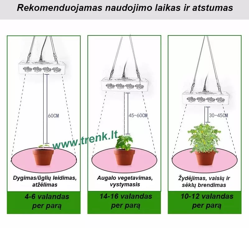 5W taimede kasvatamise lamp