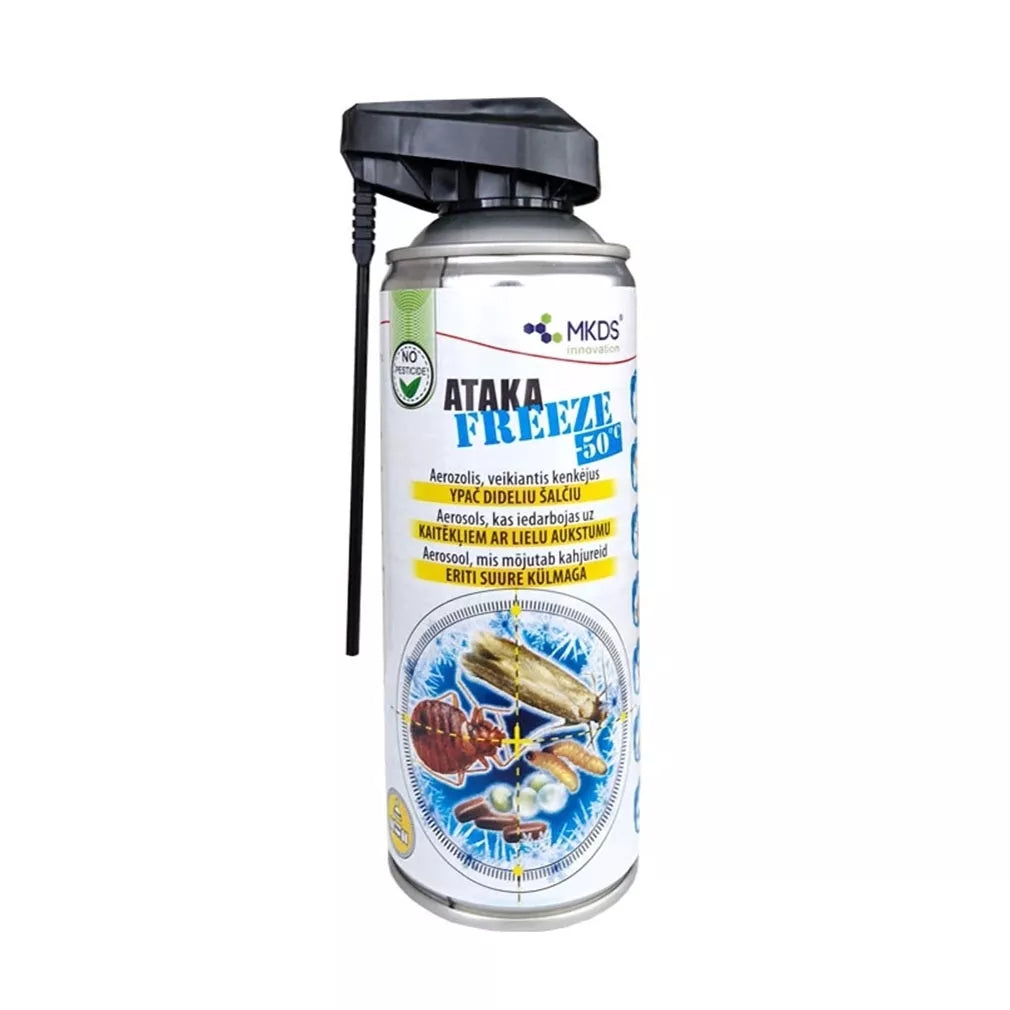 ATAKA FREEZE -50 °C külma aerosool putukate tõrjeks, 400 ml