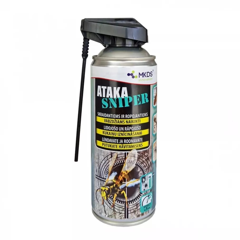 Ataka SNIPER insektitsiid lendlevate ja roomavate putukate vastu, 400 ml