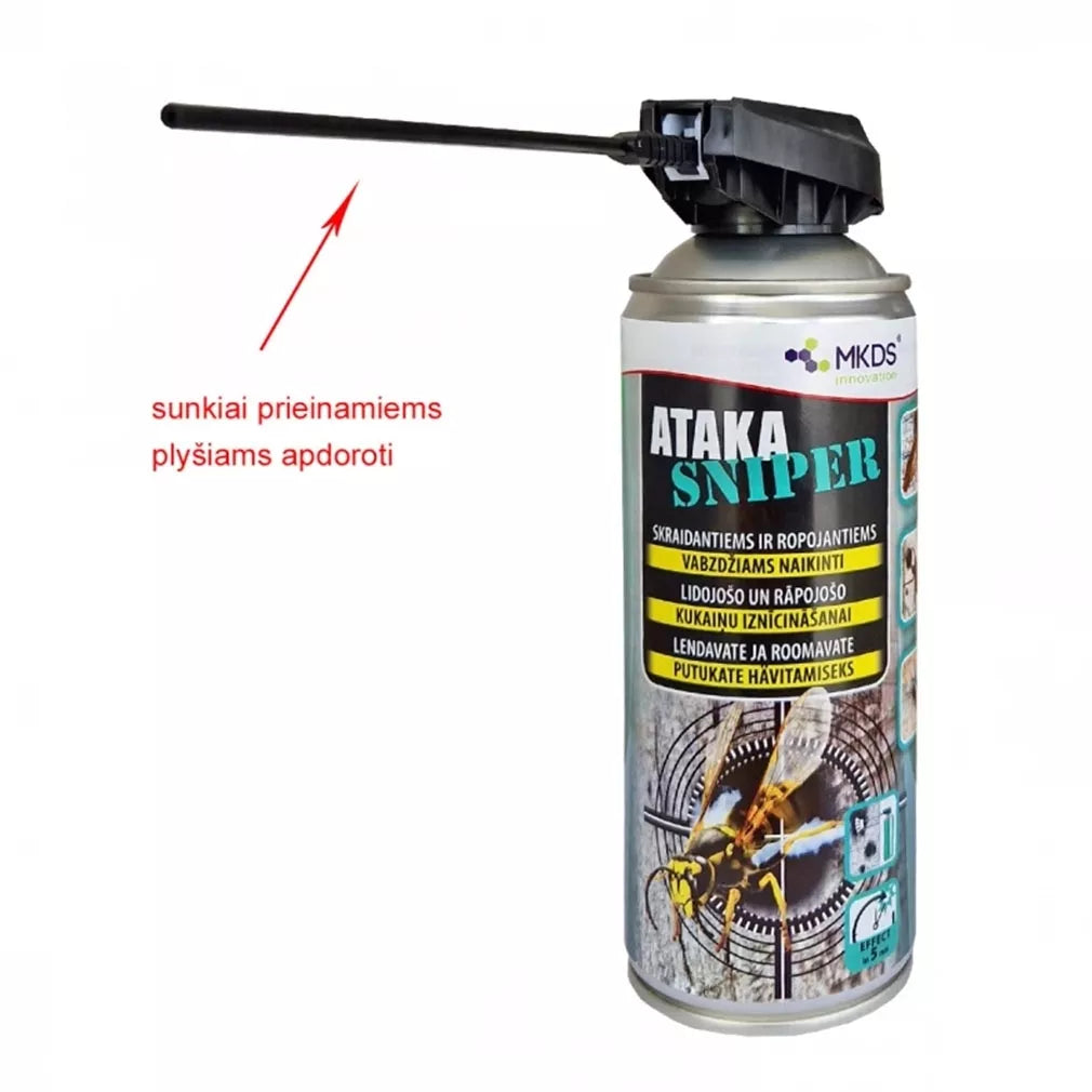 Ataka SNIPER insektitsiid lendlevate ja roomavate putukate vastu, 400 ml