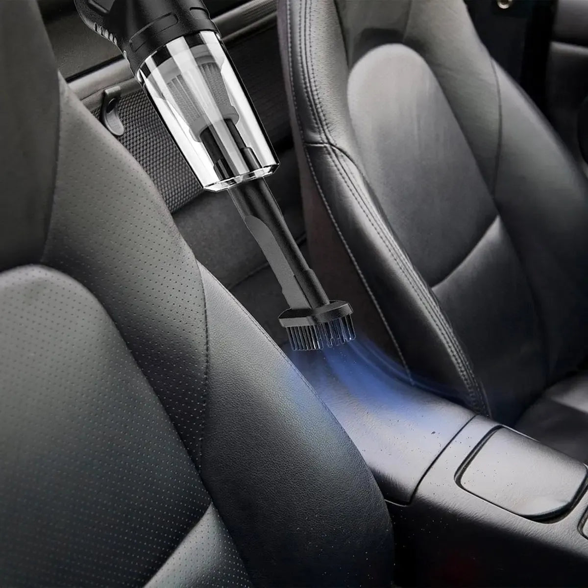 Automobilinis dulkių siurblys automobilio salonui valyti