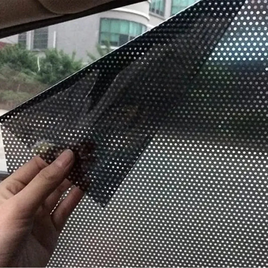 Dvipusės automobilių stiklo plėvelės nuo saulės rinkinys, apsaugo nuo saulės spindulių, skaidrios ir lengvai montuojamos.