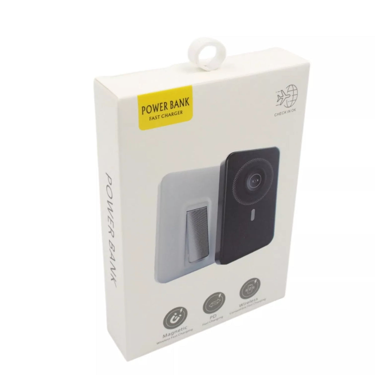 Belaidis magnetinis išorinis akumuliatorius (Power Bank)
