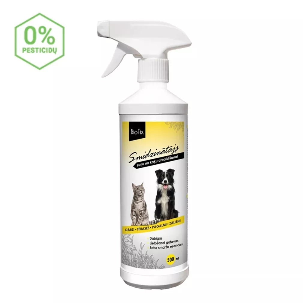 BIOFIX PET STOP pihustatav kaitse kasside ja koerte vastu, 500 ml