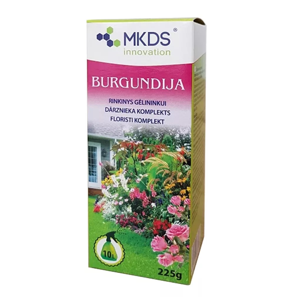 BURGUNDIA komplekt aiandushuvilisele, 225 g