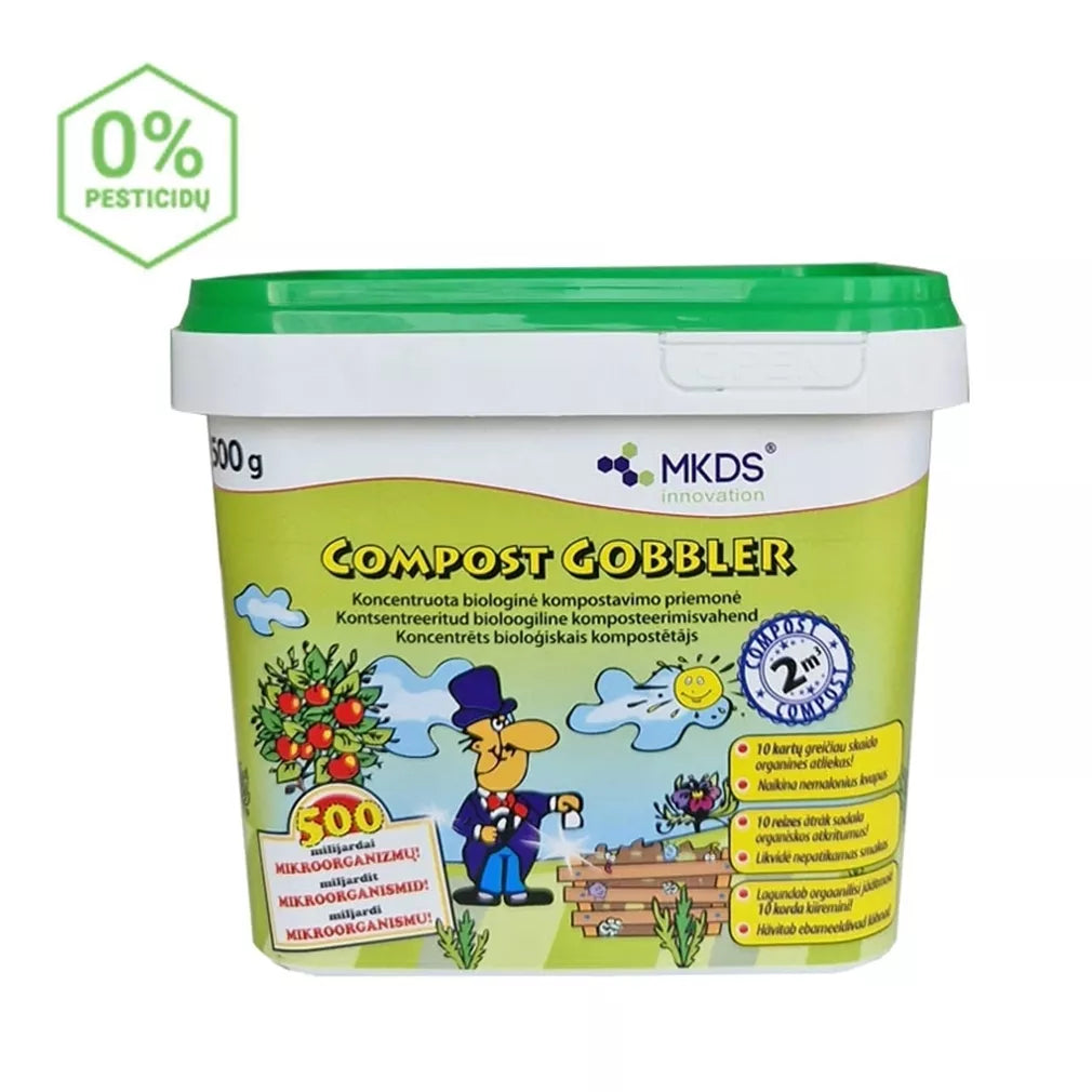 Compost Gobbler mikroorganismid kompostimiseks, 500 g