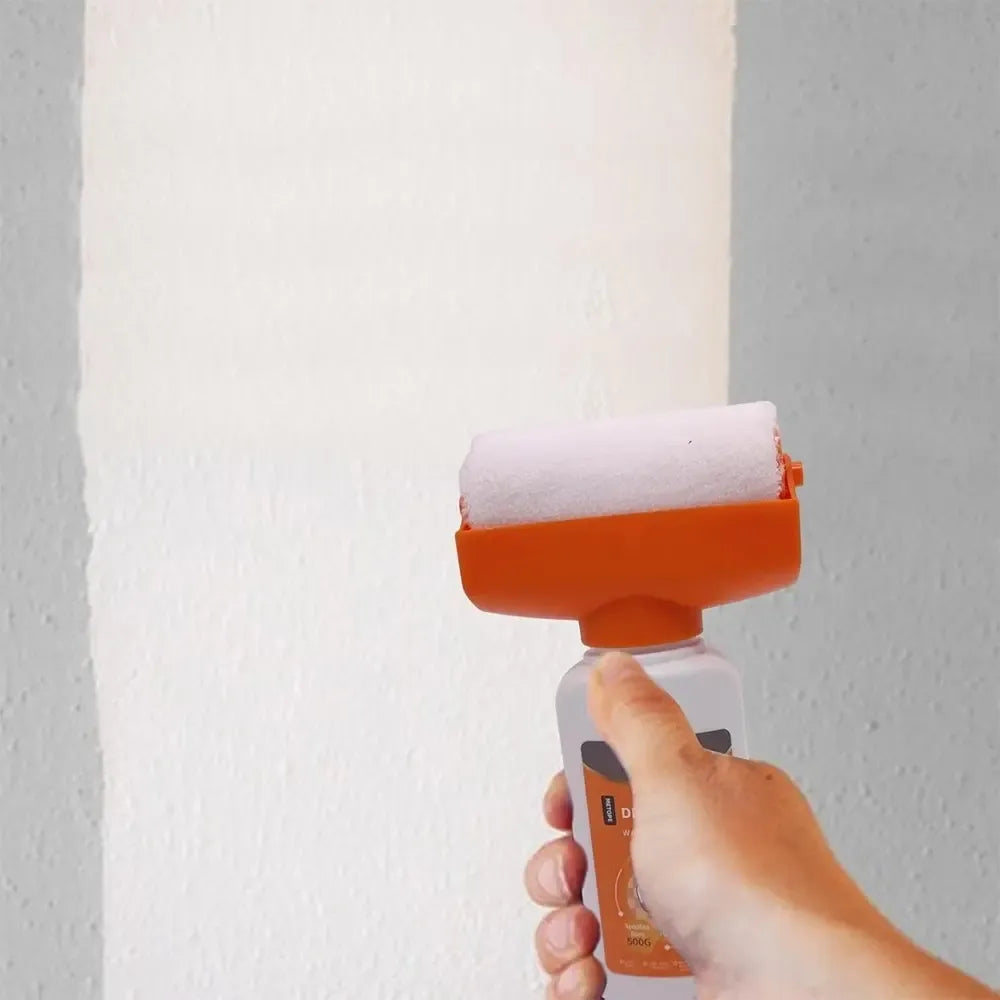 Dažymo rinkinys Metope Drum Paint, įskaitant dažymo įrankius ir reikmenis sienų dažymui, patogus ir universalus pasirinkimas.
