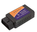 Diagnostinis ELM 327 Bluetooth OBD2 adapteris automobiliams, parodo duomenis ir klaidų kodus, naudojamas automobilių diagnostikai.