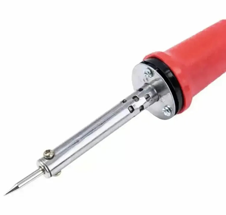 Elektrinis lituoklis 40 W, 230 V, su rankena ir šildymo antgaliu, naudojamas suvirinimui ir litavimui.