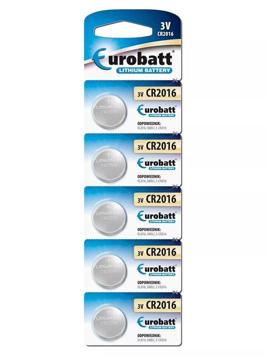 Eurobatt Patarei CR2016 3V Liitium (Tablett)