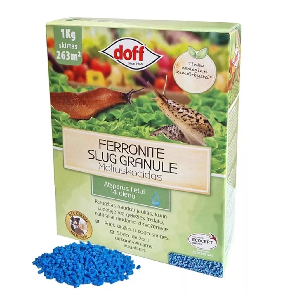 FERRONITE SLUG GRANULE molluskitsiid, 1 kg