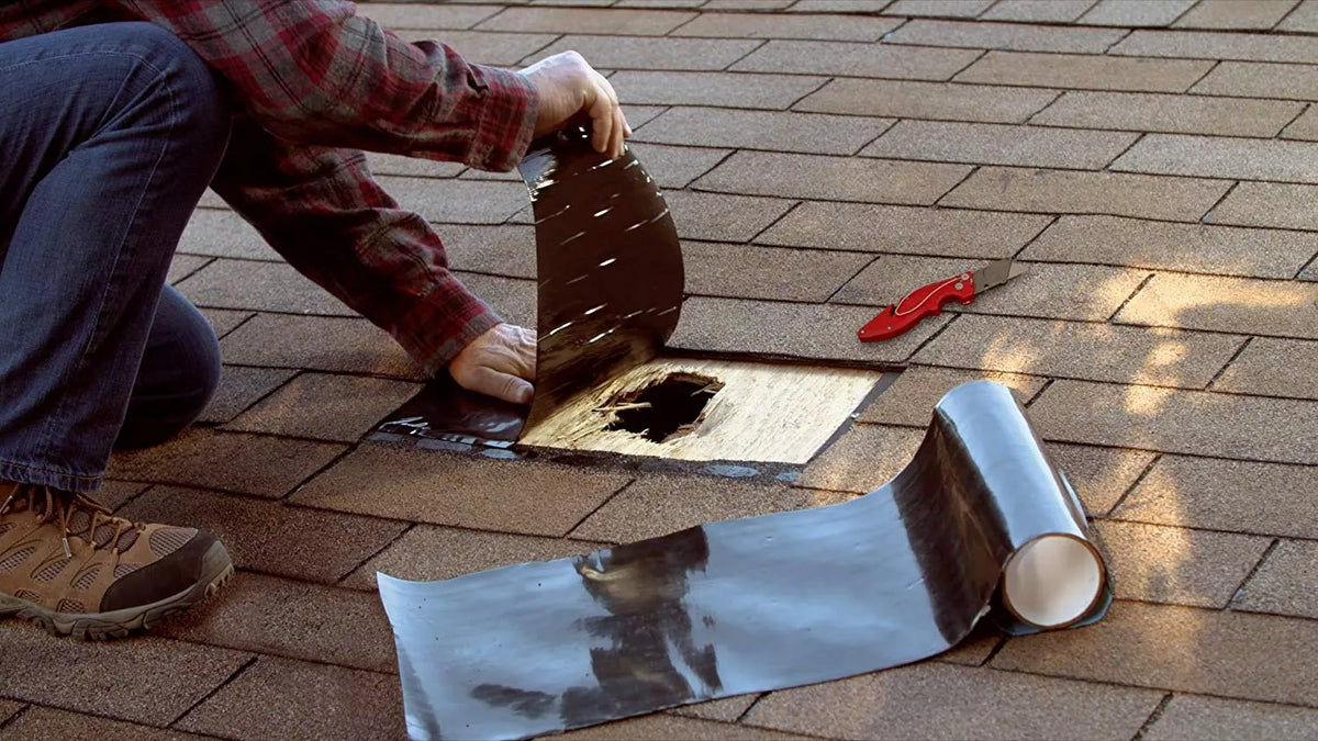 "FLEX TAPE" veekindel isekleepuv lint (must värv)