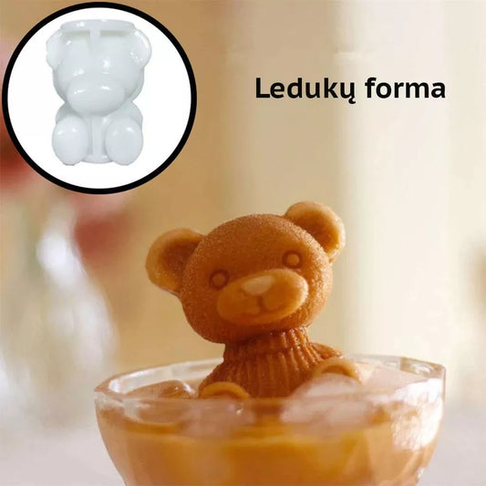 Jääkuubikuvorm "Bear"