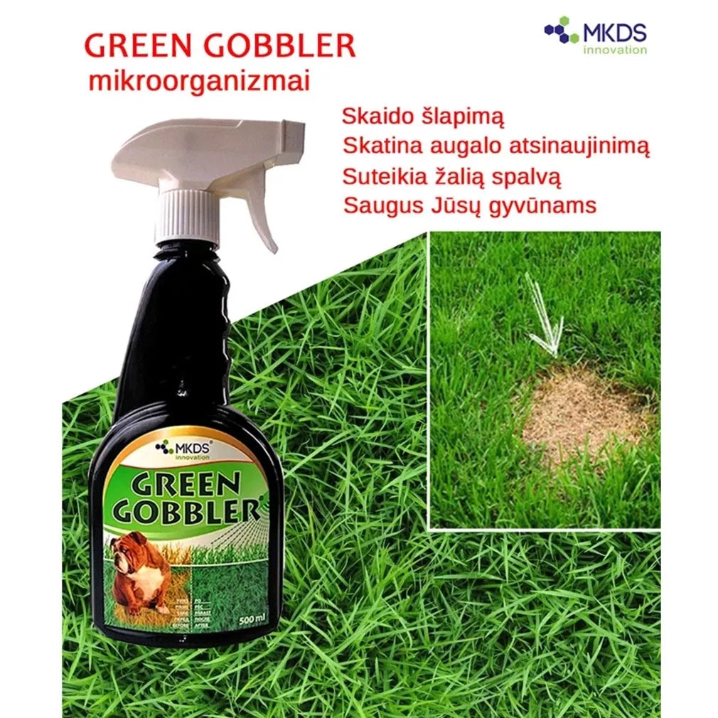 Green Gobbler mikroorganismid murule lemmikloomade uriini vastu, 500 ml