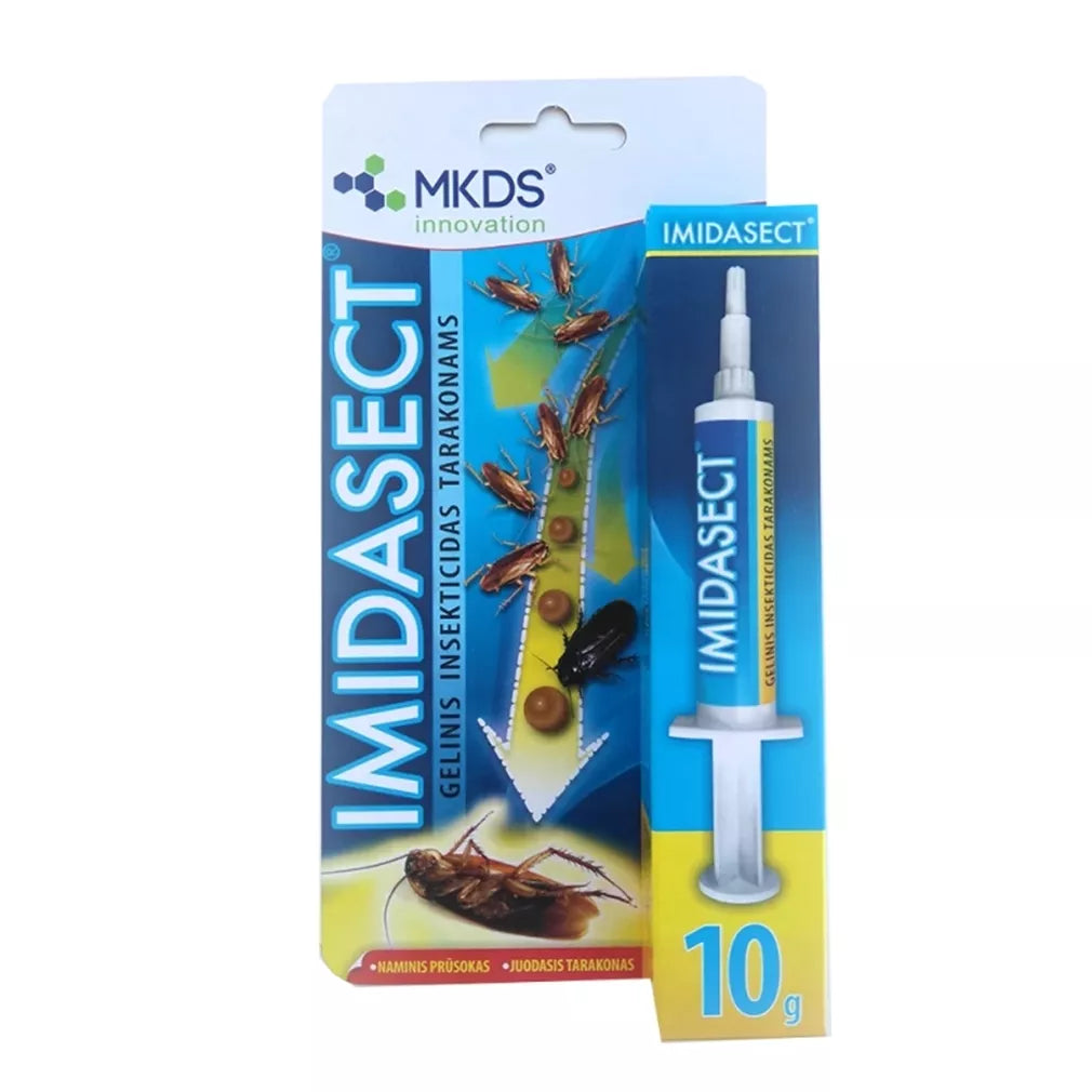 Imidasect 10 g, geeljas insektitsiid PRUSAKATE tõrjeks