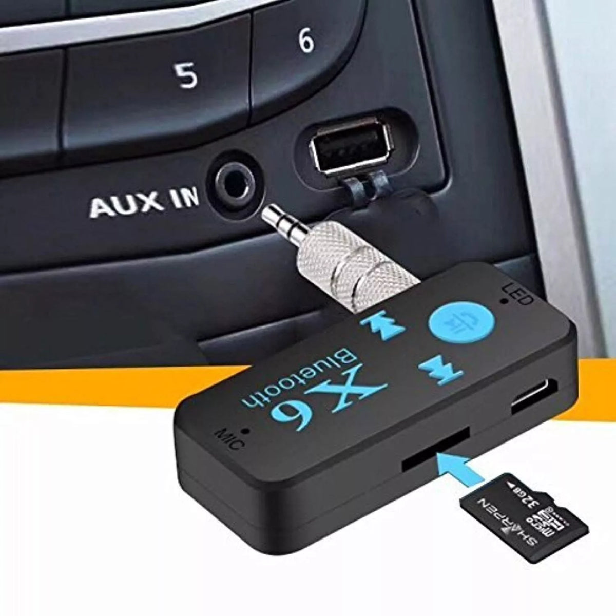 Bluetooth 4.1 vastuvõtja 3.5mm AUX