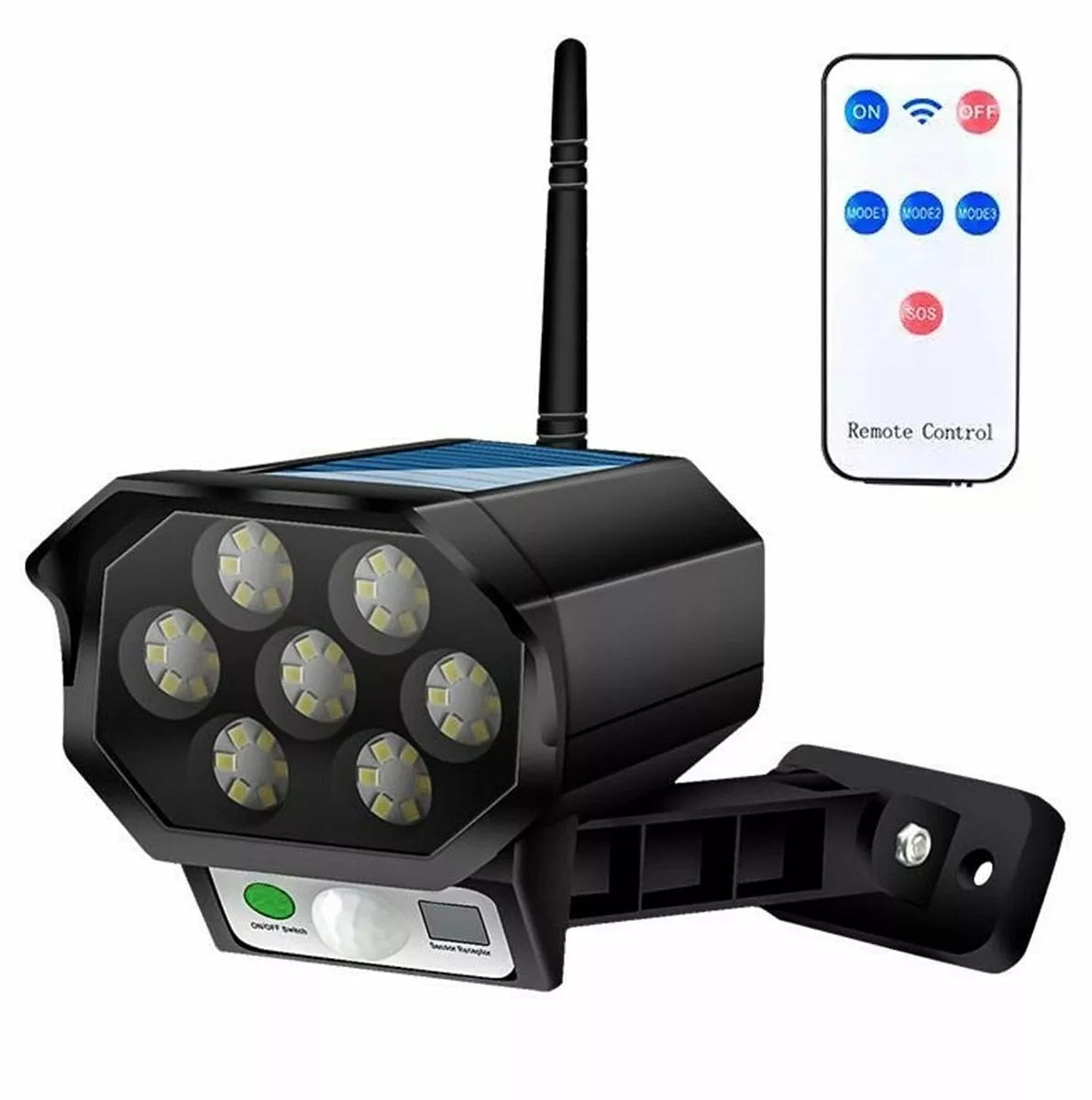 Kaamera imitatsioon LED-valgustiga