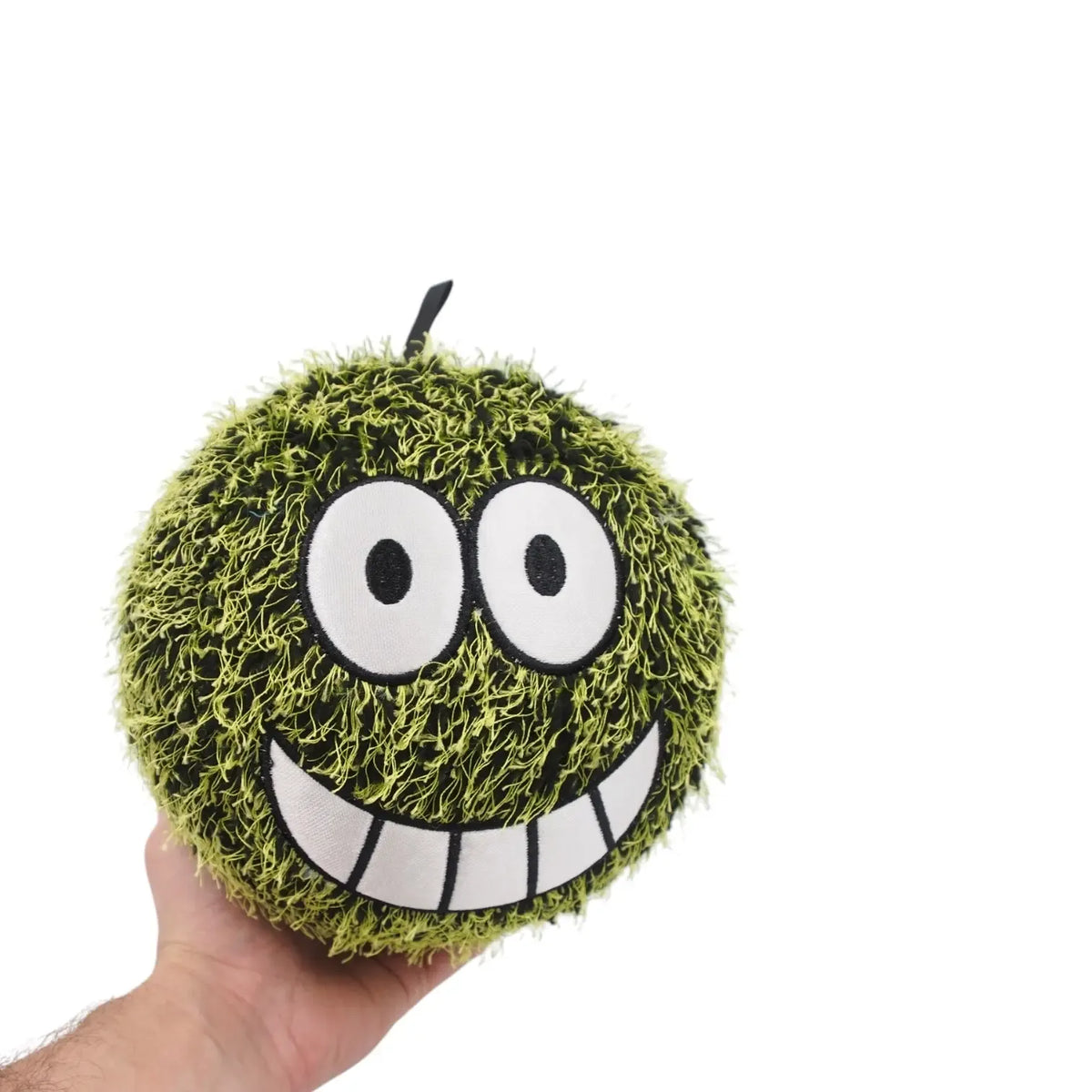 Pliušinis kamuolys su šypsenėle, 15 cm, minkštas ir žaismingas vaikų žaislas, mėgstamas mažiems ir dideliems.
