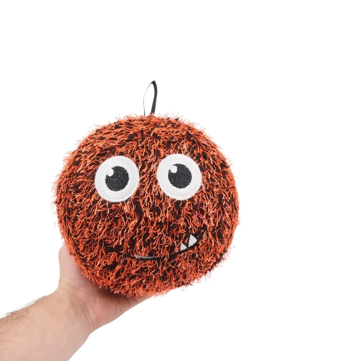 Šypsenės formos pliušinis kamuolys, 15 cm, minkštas ir žaismingas vaiko žaislas, pagamintas iš minkštos medžiagos.