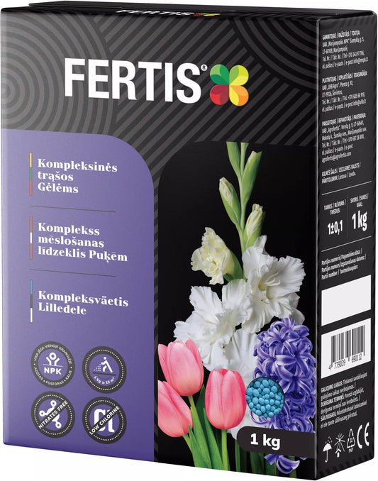 Kompleksväetis Lilledele FERTIS, 1kg