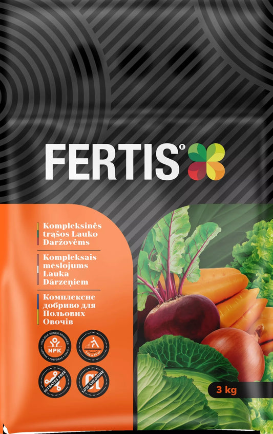 Kompleksväetis väliköögiviljadele FERTIS, 3 kg