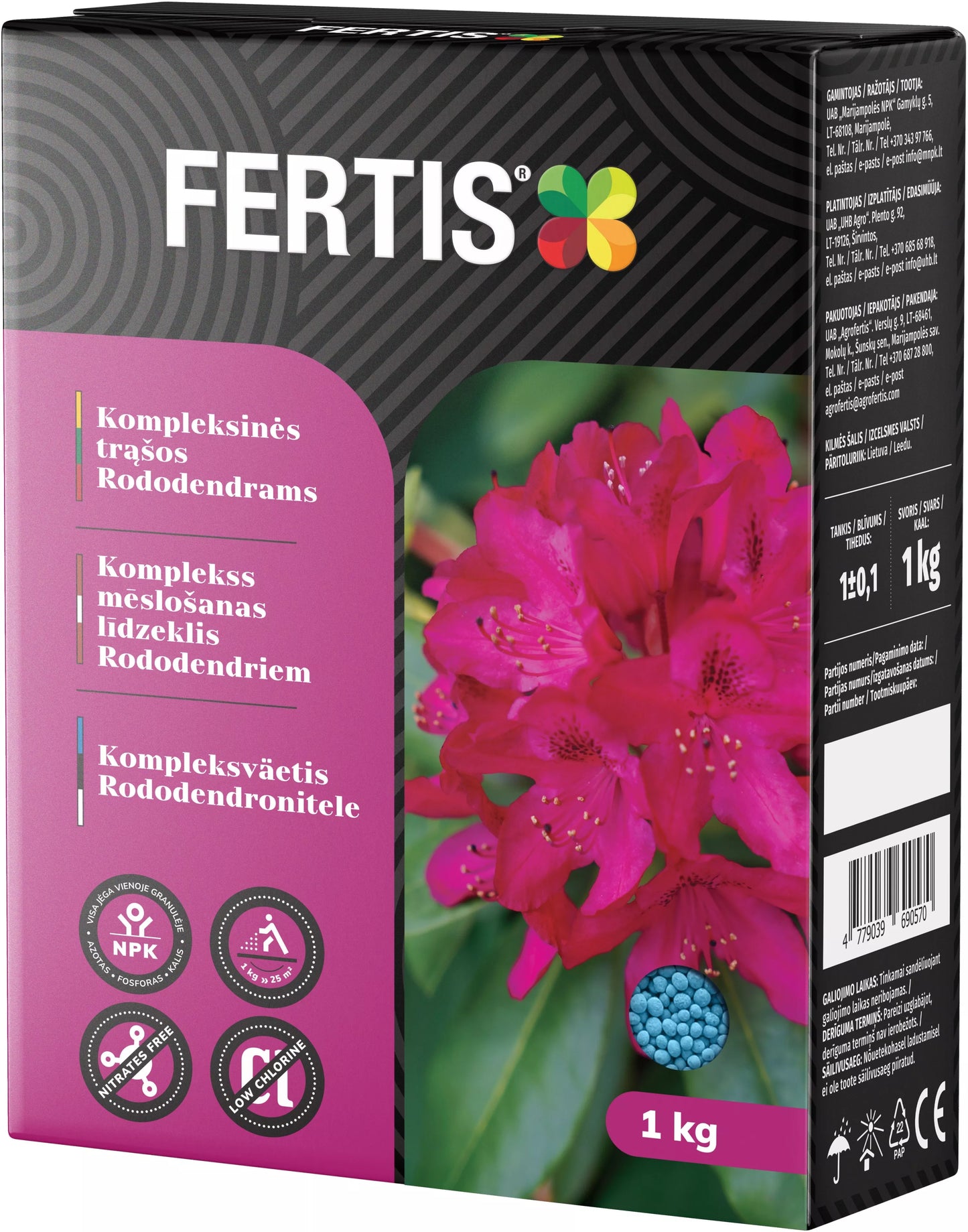 Kompleksväetis Rododendronitele, 1 kg