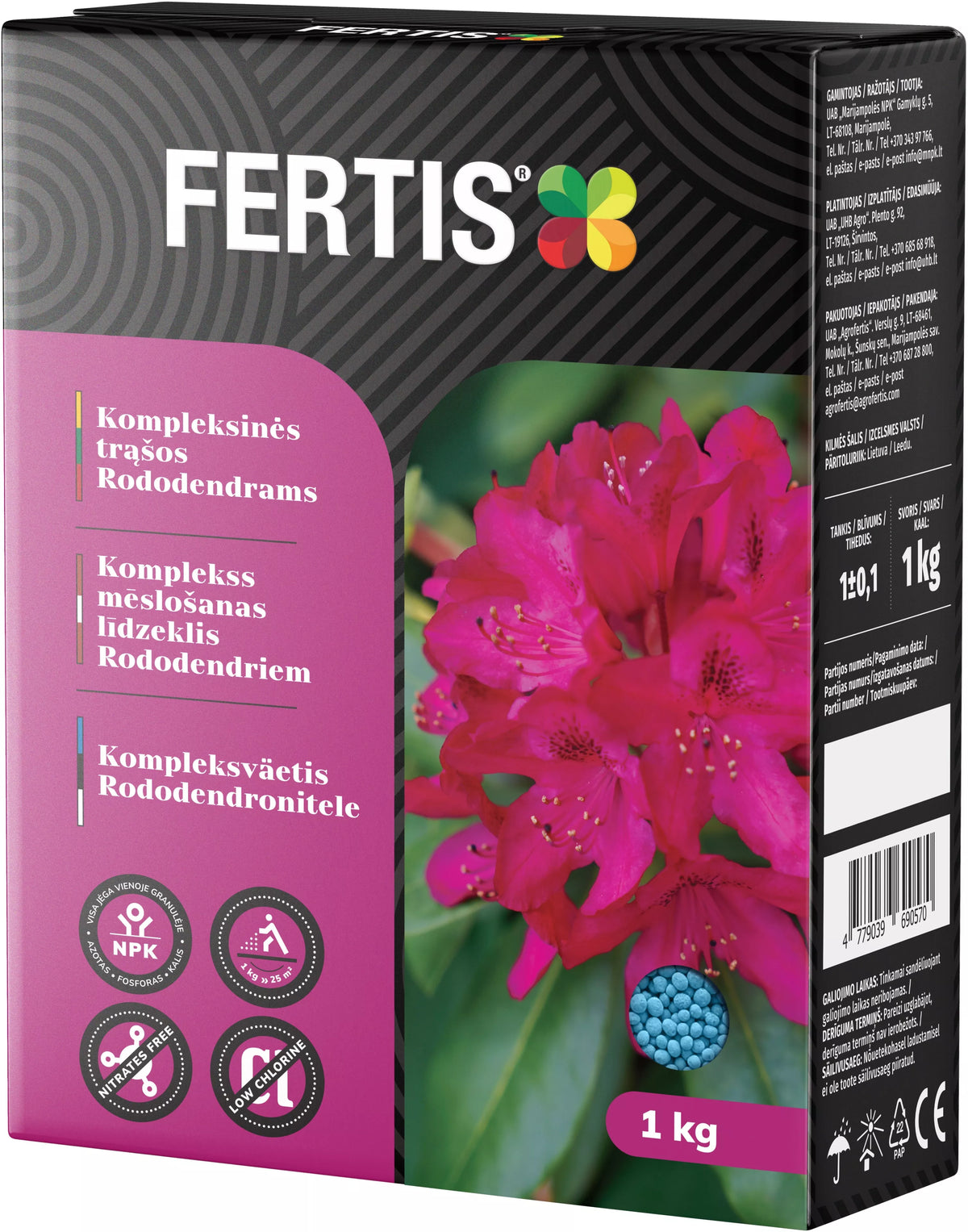 Kompleksväetis Rododendronitele, 1 kg