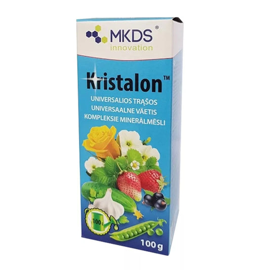 Kristalon sinine, väetis intensiivseks kasvuks, 100 g