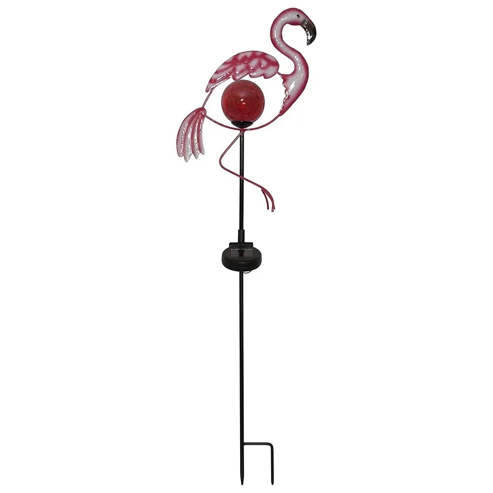 välisvalgusti LED lamp „Flamingo“ päikesepatareiga (80 cm)
