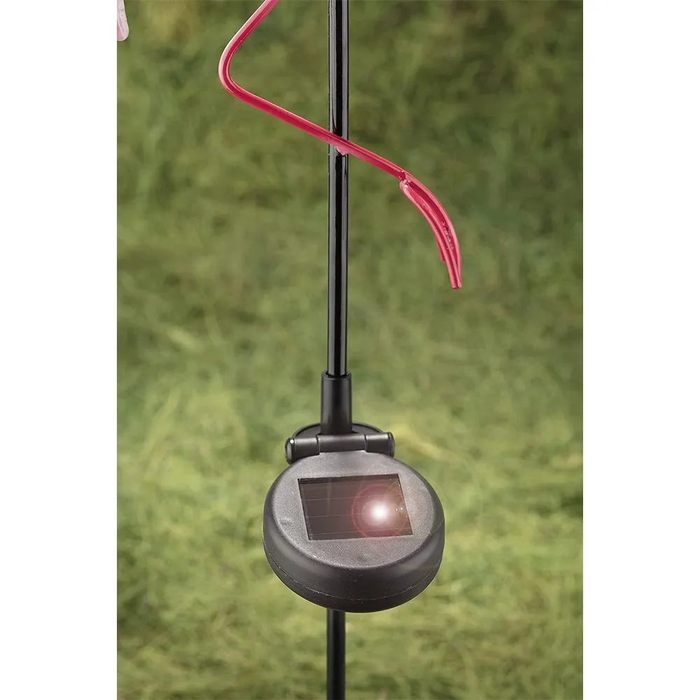 välisvalgusti LED lamp „Flamingo“ päikesepatareiga (80 cm)